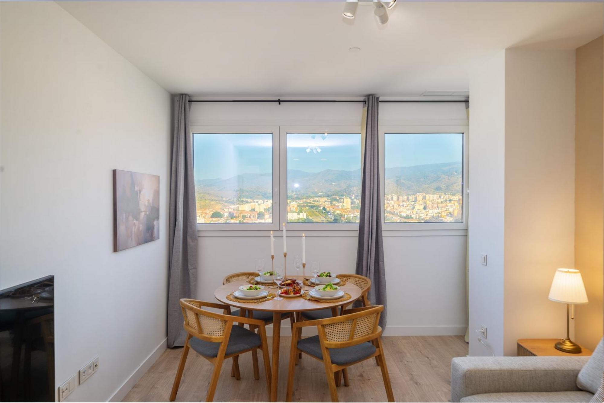 Xpce Urban 3 Malaga Skyline - Parking Free Appartement Buitenkant foto